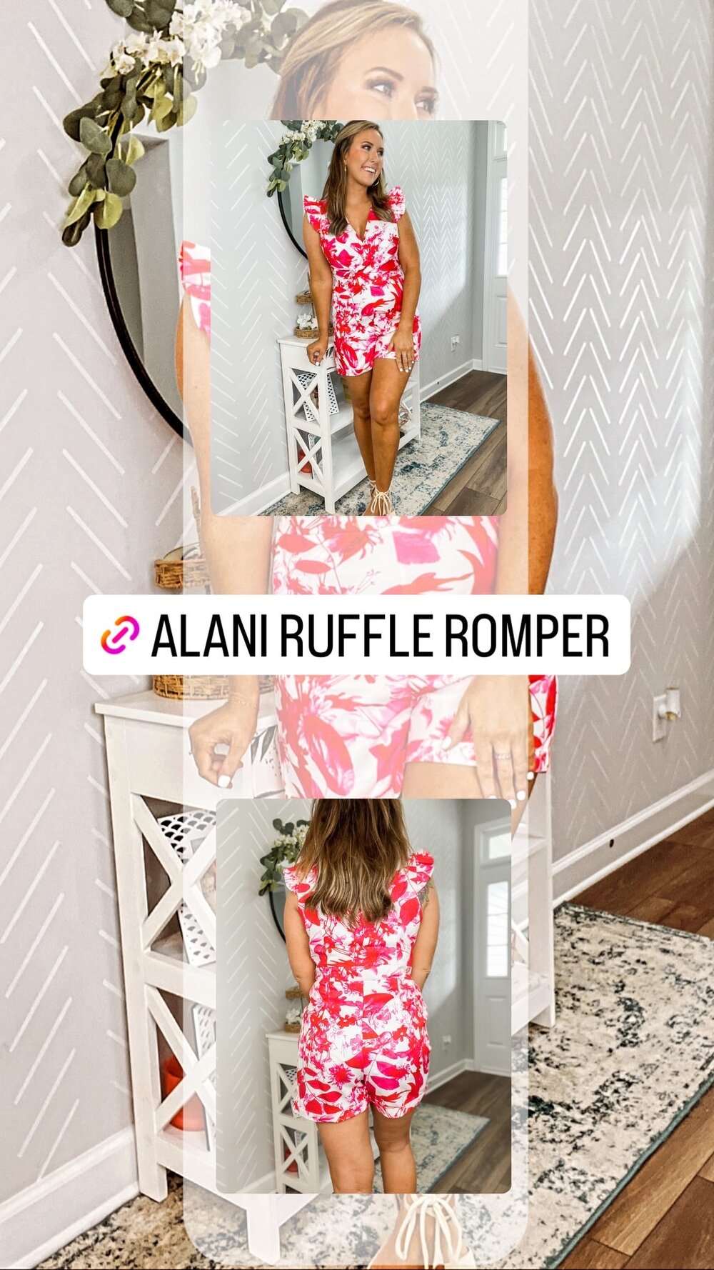 Alani Ruffle Romper